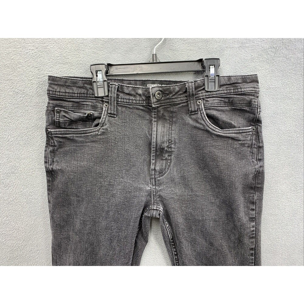Kenneth Cole New York  Denim Jeans Men's Slim Fit Black Size 32X32 - Picture 8 of 16